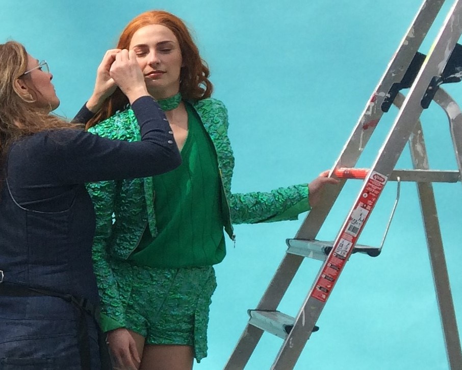 visagie en pruik @ Chris Janssen  ©Karin Jonkers